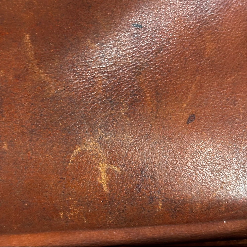 RARE Vintage Coach Brown Leather Bag Coach Stamp: 141-2126 Made In NYC - Picture 11 of 13